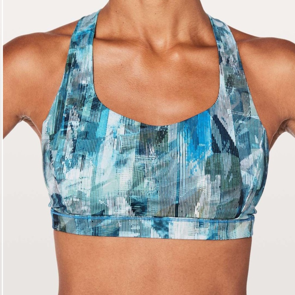 Lululemon Free To Be Serene Bra
Sun Dazed Multi Blue